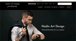 Desktop Screenshot of nadinartdesign.com